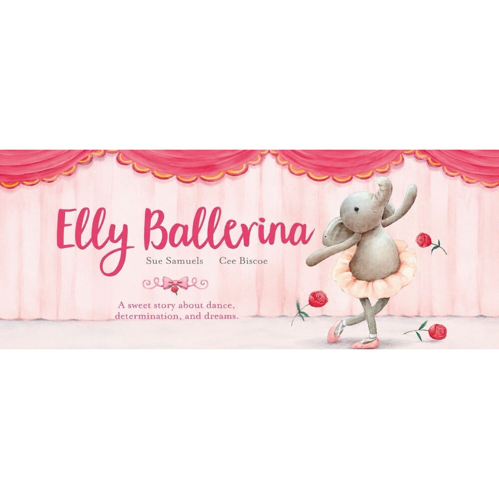 Jellycat Elly Ballerina Hardcover Book Brand New Never Opened